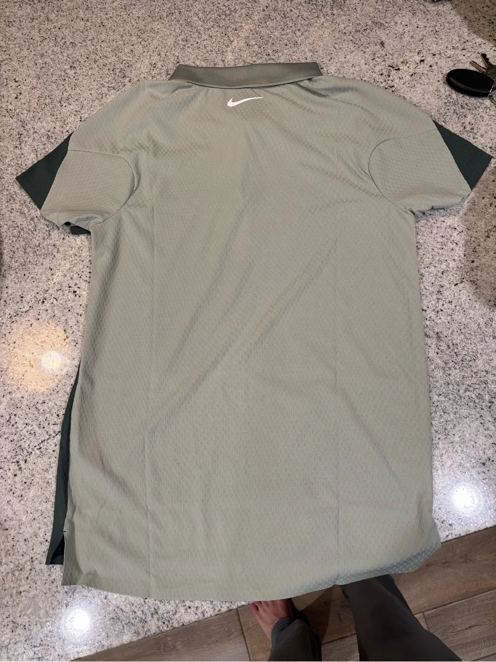 Nike Court Dri-FIT ADV Tennis Polo Forest Green Men’s Size Small (S) FQ2017-338